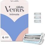 Gillette Venus F&uuml;r Schamhaare und Haut, 4 Rasierklingen-Nachf&uuml;llungen