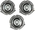 vhbw 3x Ersatz-Scherk&ouml;pfe kompatibel mit Philips 1000 Series (S1xxx) | 3000...