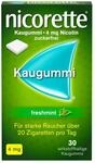 nicorette 4 mg Nikotinkaugummi freshmint zum Rauchen aufh&ouml;ren, 30 St. | Aktiv...