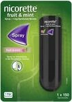NICORETTE Spray mit fruit & mint Geschmack &ndash; Rauchen aufh&ouml;ren mit Nikotinspray &ndash;