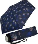 Doppler Damen Taschenschirm Fiber Havanna Desire Navy