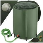 tectake&reg; Regenwassertank f&uuml;r Garten und Camping, Tonne faltbar, Regentonne mit