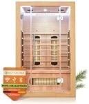 Artsauna Infrarotkabine Kiruna120 mit 5 Vollspektrum- & 3 Fl&auml;chenstrahler, 2