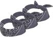 Urban Classics Unisex Bandana Bandana 3-Pack red one Size