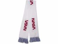 Mister Tee Unisex NASA Scarf Knitted one size wht/blue/red