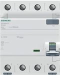 Siemens 5SV Leitungsschutzschalter clase-ac 4-polig 63 A 300 mA 70 mm