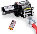 ROTFUCHS Elektrische Seilwinde 12V mit Funkfernbedienung &ndash; 1360 kg / 3000lbs