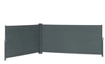 OK-Living Seitenmarkise, Anthrazit, 300 x 160 cm