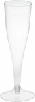 PAPSTAR 500 Stiel-Gl&auml;ser f&uuml;r Sekt PS 0,1 l &Oslash; 5 cm &middot; 17,5 cm glasklar
