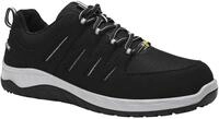 ELTEN Sicherheitsschuhe Maddox W Black-Grey Low ESD S3S, Damen und Herren, Textil,