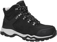 ELTEN Sicherheitsschuhe jo_Powerful Black Mid S3S, Damen und Herren, Leder,