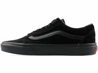 Vans Herren Ua Old Skool Sneakers, Schwarz (Suede Black/Black/Black), 39 EU,