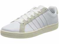 K-Swiss Herren Court TIEBREAK Sneaker, White/Off White, 41 EU