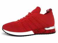 La Strada Damenschuhe Schnürschuhe Sportive Sneaker Rot, Schuhgröße:39 EU