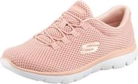 Skechers Damen Summits 12985 Turnschuhe, Rose Mesh/ White Trim, 40 EU