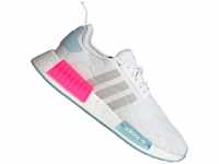 adidas Damen NMD_R1 Sneaker, Halo Blue/Cloud White/Shock Pink, 36 EU