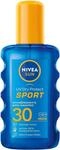 NIVEA SUN UV Dry Protect Sport Sonnenspray LSF 30 (200 ml), 100% transparenter