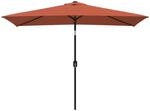 vidaXL Sonnenschirm 300x200 cm Terrakotta Ampelschirm Marktschirm Gartenschirm