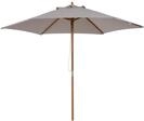 Outsunny Sonnenschirm &Oslash; 250 cm, Sonnenschirm mit Seilzugmechanismus Balkonschirm