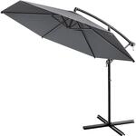Kingsleeve&reg; Sonnenschirm UV Schutz 80+ &Oslash; 330 cm Gro&szlig; mit St&auml;nder...