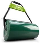 Juskys Rasenwalze Fritz 60 cm 48L / 60 kg, bef&uuml;llbar mit Wasser / Sand,
