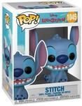 Funko Pop! Disney: Smiling Seated Stitch - Lilo and Stitch - Vinyl-Sammelfigur -