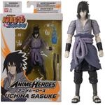Bandai - Anime Heroes - Naruto Shippuden - Anime Heroes Figur 17 cm - Sasuke Uchiwa -