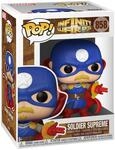 POP Funko Marvel: Infinity Warps - Soldier Supreme | Offizielles Superheroes...