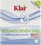 Klar Bio Sp&uuml;lmaschinen-Tabs, 25 St (1 x 500 gr)