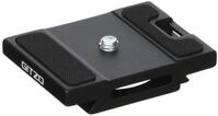 Gitzo Schuh RAPIDA GS5370SDR Typ D, Schwarz, 1/4"-20 Gewinde, Stativhalterung,