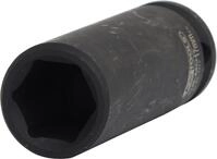 KS Tools 515.1117 1/2" Sechskant-Kraft-Stecknuss, Lang, 17mm