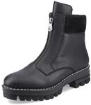 Rieker Damen Stiefelette, Schwarz 00, 36 EU