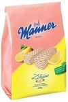 Manner Zitronen-Waffeln | vegane knusprige Waffeln mit Zitronencreme | 1er Pack (400