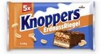 Knoppers ErdnussRiegel &ndash; 1 x 200 g (5 Riegel) &ndash; Schokoriegel mit Milch- und