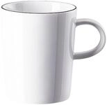 Arzberg Rosenthal Becher mit Henkel - Cucina-Basic Colori Black - 280 ml