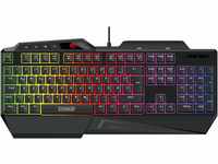 SCHWAIGER GT108 Gaming Tastatur PC Computer-Keyboard RGB Beleuchtung