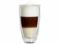 bloomix Roma Latte Macchiato Grande 350 ml, doppelwandige Thermo-Kaffeegläser...