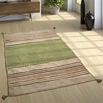 Paco Home Designer Teppich Webteppich Kelim Handgewebt 100% Baumwolle Modern