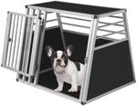EUGAD Hundetransportbox Aluminium, Hundebox Auto Kofferraum f&uuml;r gro&szlig;e/mittlere Hund