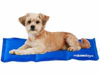 Relaxdays Kühlmatte Hund, selbstkühlend, abwischbar, robust, mit Gel, Kühldecke