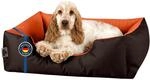 BedDog Hundebett LUPI, Hundekissen mit Abziehbaren Waschbaren Bezug, Hundekorb,