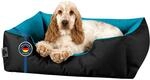 BedDog Hundebett LUPI, Hundekissen mit Abziehbaren Waschbaren Bezug, Hundekorb,