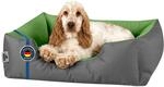 BedDog Hundebett LUPI, Hundekissen mit Abziehbaren Waschbaren Bezug, Hundekorb,