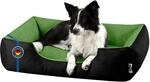 BedDog Hundebett LUPI Hundekissen Hundekorb mit Waschbarem Bezug | Hundesofa