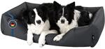 BedDog Hundebett Zara Hundekissen Hundekorb mit Waschbarem Bezug
