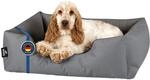 BedDog Hundebett Zara, Hundekissen mit Abziehbaren Waschbaren Bezug, Hundekorb,