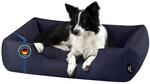 BedDog Hundebett Zara Hundekissen Hundekorb mit Waschbarem Bezug | Hundematratze und