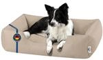 BedDog Hundebett Zara Hundekissen Hundekorb mit Waschbarem Bezug