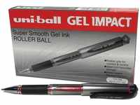 Uni-Ball UM153S Impact Gel-Tintenroller 1,0 mm Spitze 0,6 mm Strichbreite 12...