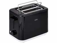 Braun Household Breakfast1 Double Slot Toaster with 8 Toast Settings and Defrost